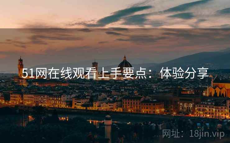51网在线观看上手要点：体验分享