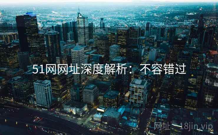51网网址深度解析：不容错过