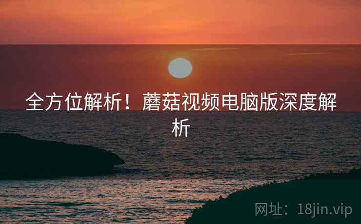 全方位解析！蘑菇视频电脑版深度解析