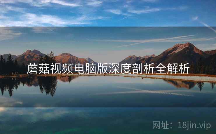 蘑菇视频电脑版深度剖析全解析