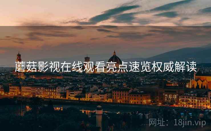 蘑菇影视在线观看亮点速览权威解读