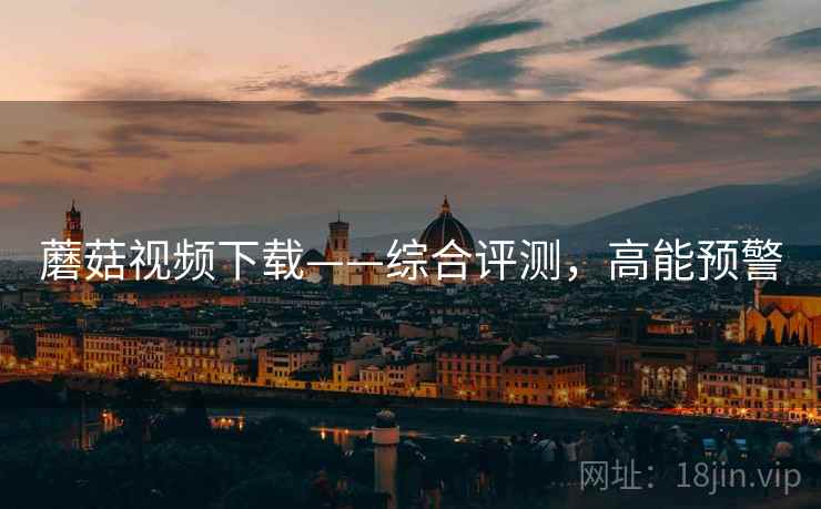 蘑菇视频下载——综合评测，高能预警