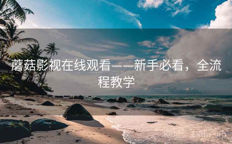 蘑菇影视在线观看——新手必看，全流程教学