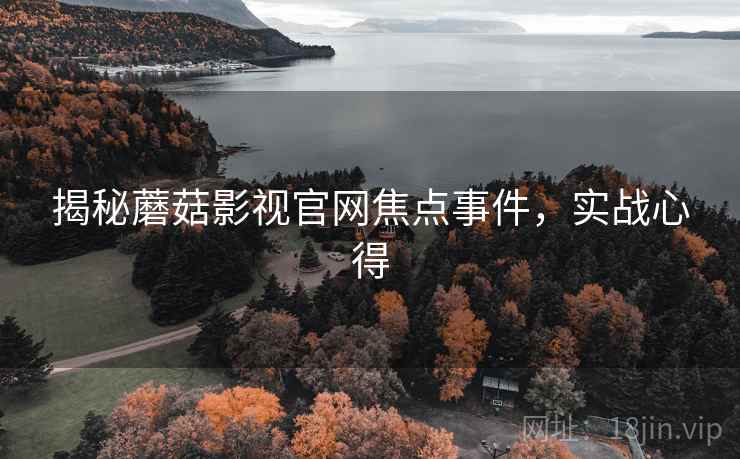 揭秘蘑菇影视官网焦点事件，实战心得