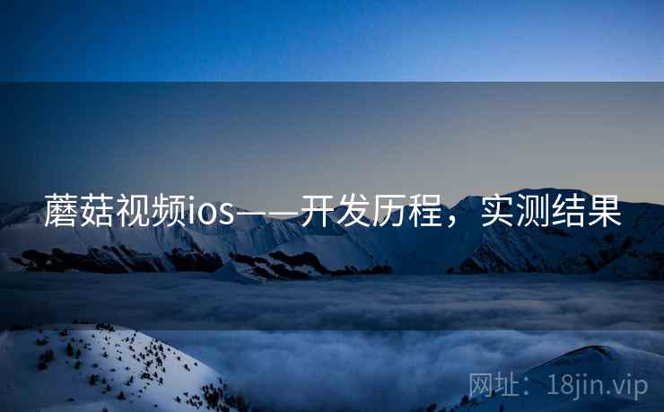 蘑菇视频ios——开发历程，实测结果